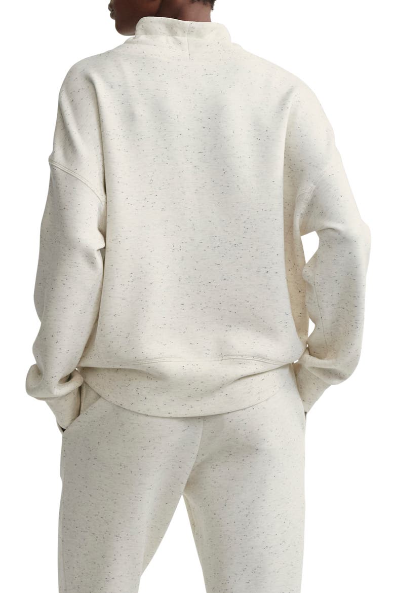 Oakdale Drawstring Sweatshirt, Alternate, color, IVORY MARL FLECK