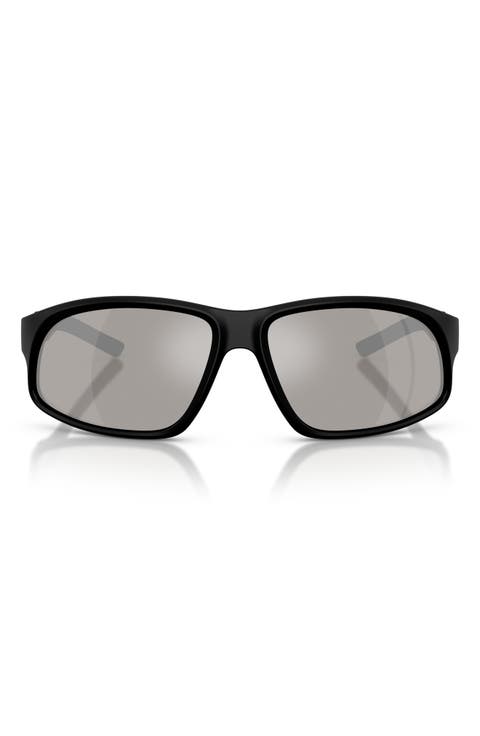 64mm Oversize Irregular Sunglasses