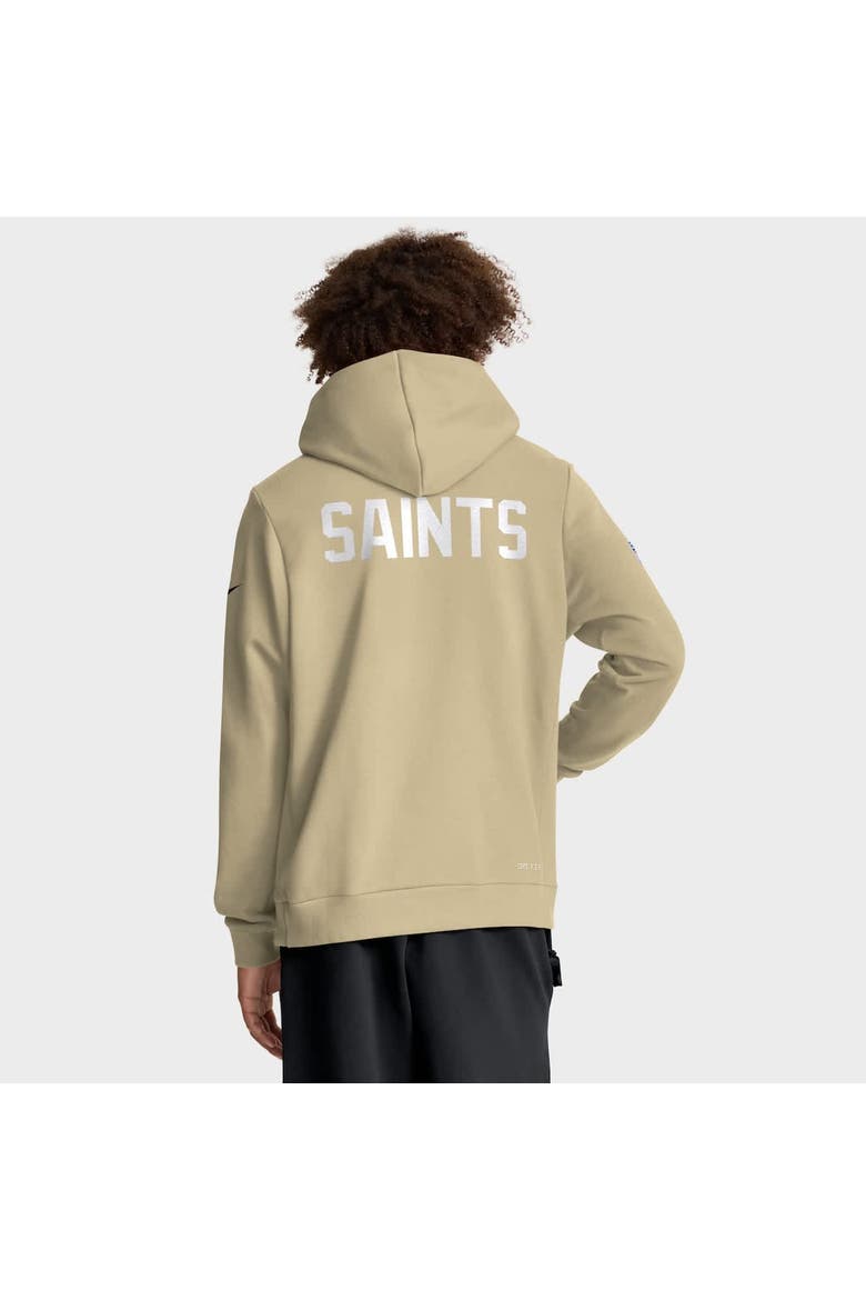 Men's Nike Gold New Orleans Saints Sideline Standard Issue Alt 2 Dri-FIT Hoodie, Alternate, color, Gold