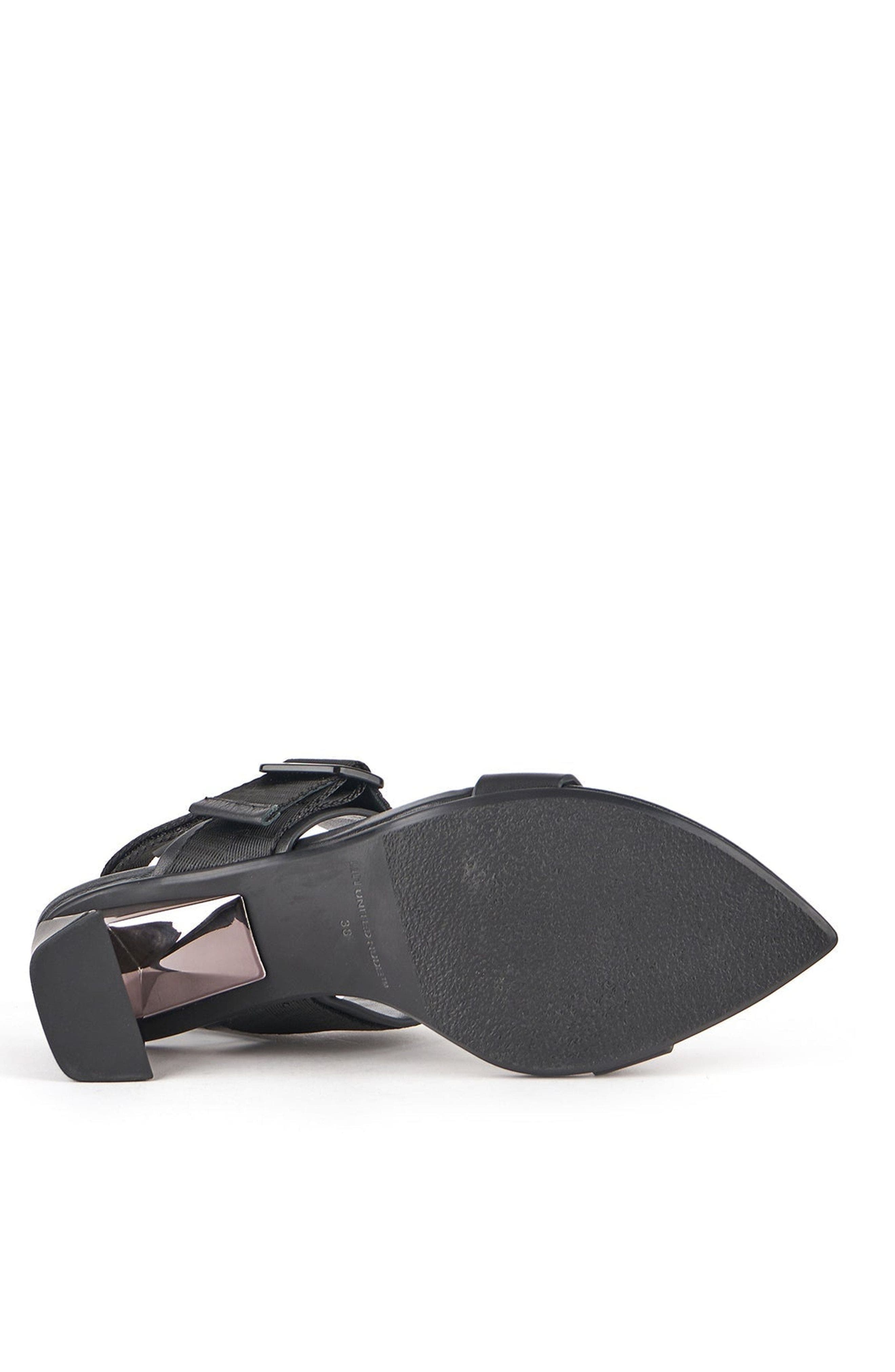 Poly Soga Mid Sandals, Alternate, color, Black