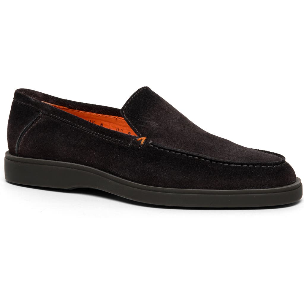 Santoni Drain Slip-on Loafer