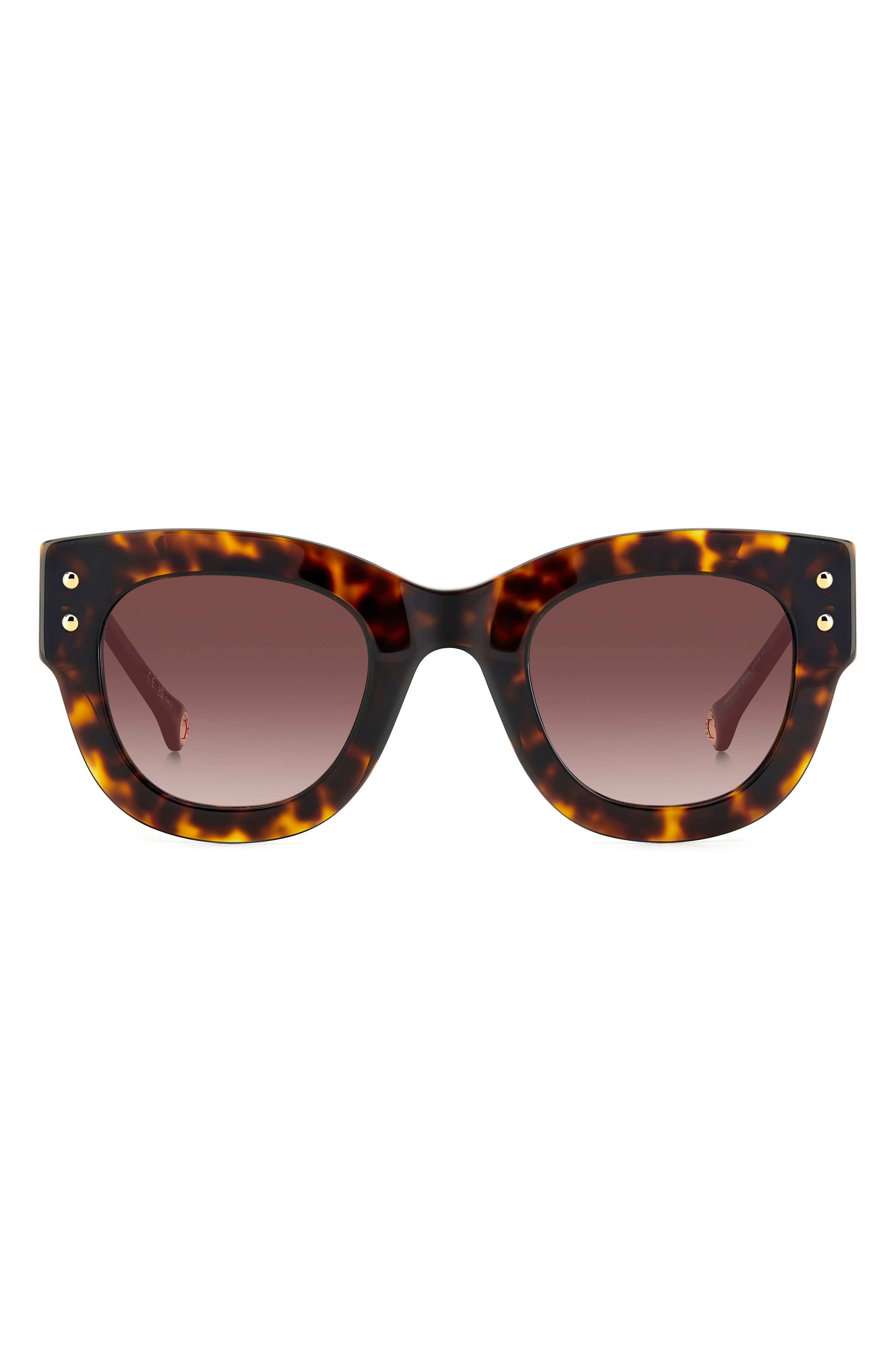 HER 0222/S 47mm Gradient Square Sunglasses