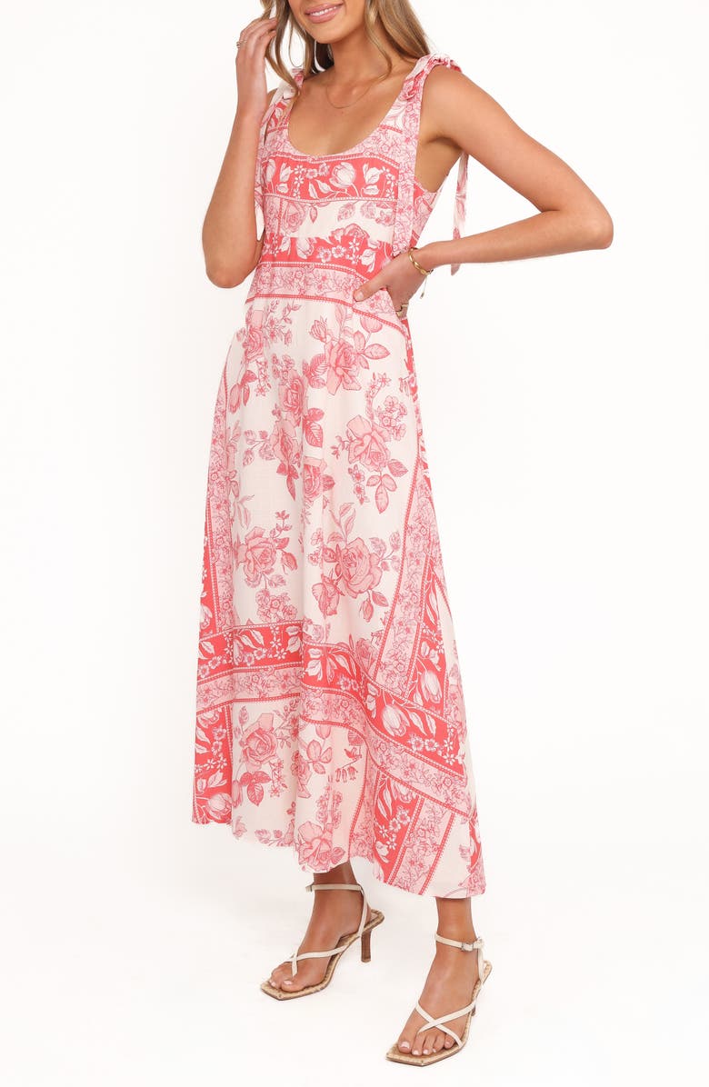Petal & Pup Valara Tie Shoulder Maxi Sundress, Alternate, color,