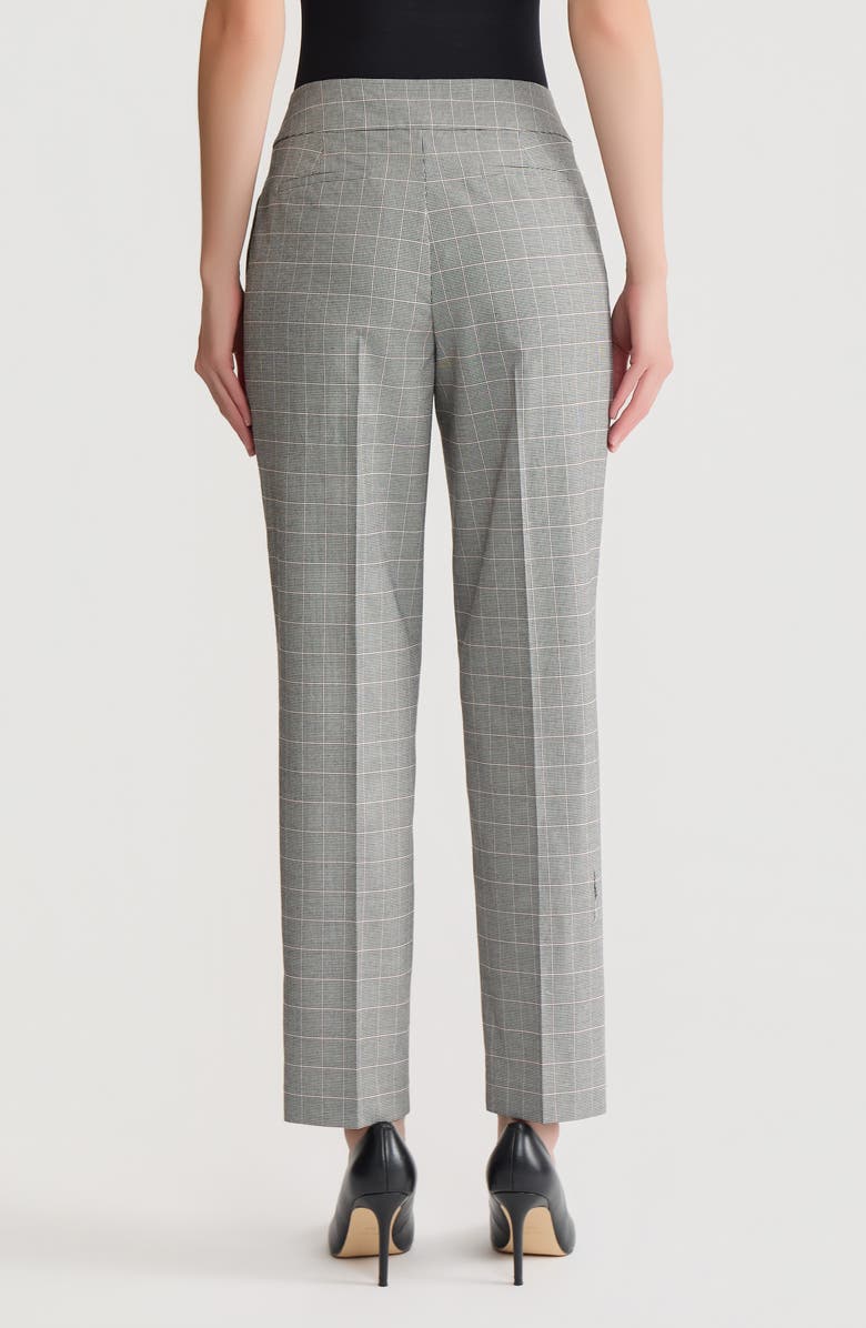 KASPER Flat Front Slim Pants, Alternate, color, 