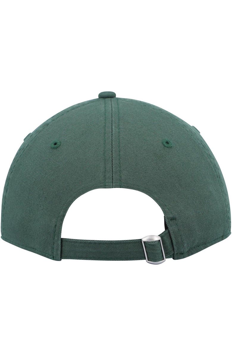 New Era Men's New Era Hunter Green Milwaukee Bucks 2021 NBA Finals Champions Block On The Court 9TWENTY Adjustable Hat, Alternate, color, 