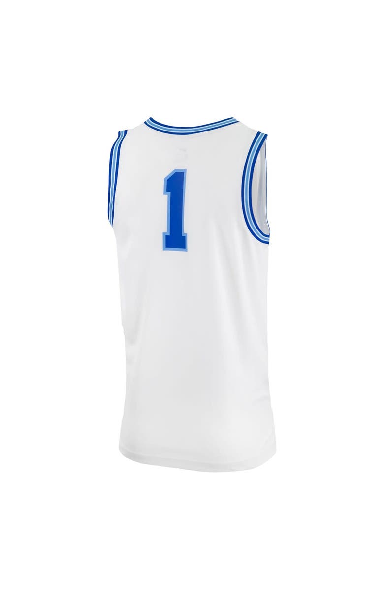 Nike Men's Nike #0 White Xavier Musketeers Replica Basketball Jersey, Alternate, color, White