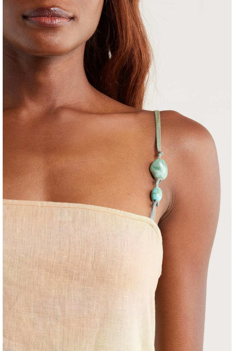 Laura Stretch Cotton Maxi Dress, Alternate, color, PASTEL CLOUDS
