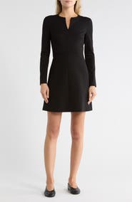 Theory Miyani Long Sleeve Dress