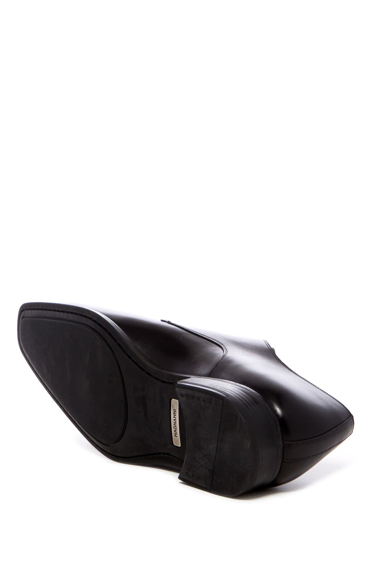 Magnanni Carmo Leather Double Monk Strap Loafer - Wide Width Available, Alternate, color, 