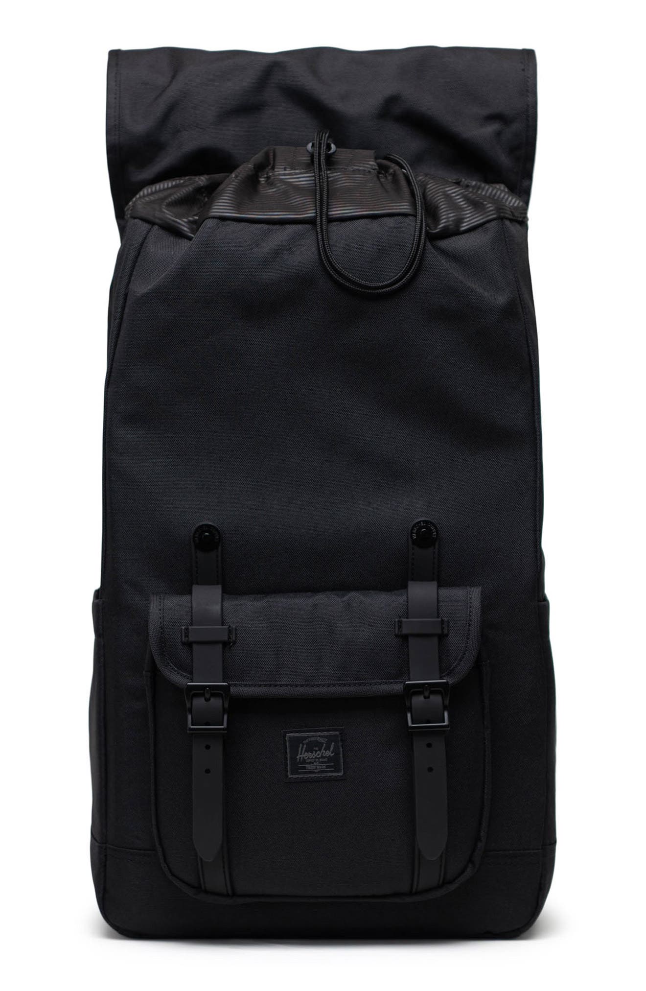 Herschel Supply Co. Little America Backpack, Alternate, color, Black Tonal