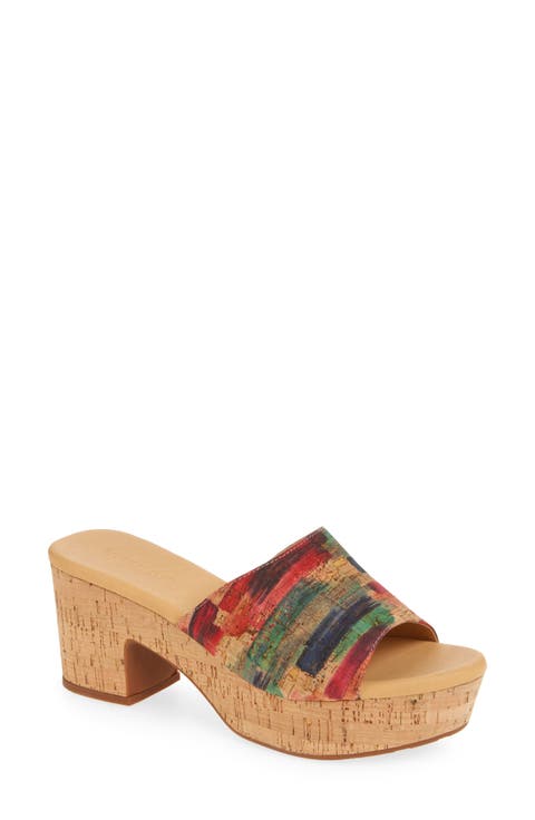 Golden Platform Sandal (Women)
