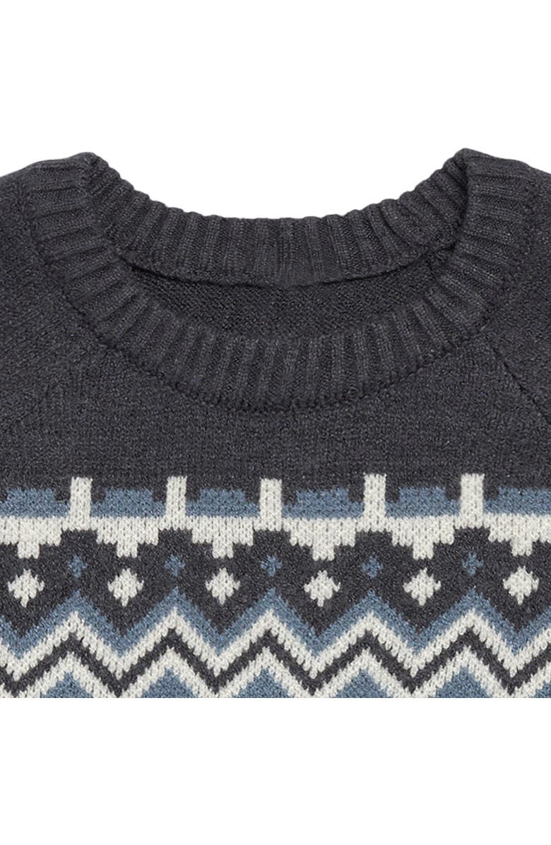 Modern Moments<sup>™</sup> by Gerber Fair Isle Sweater, Alternate, color, Dark Grey