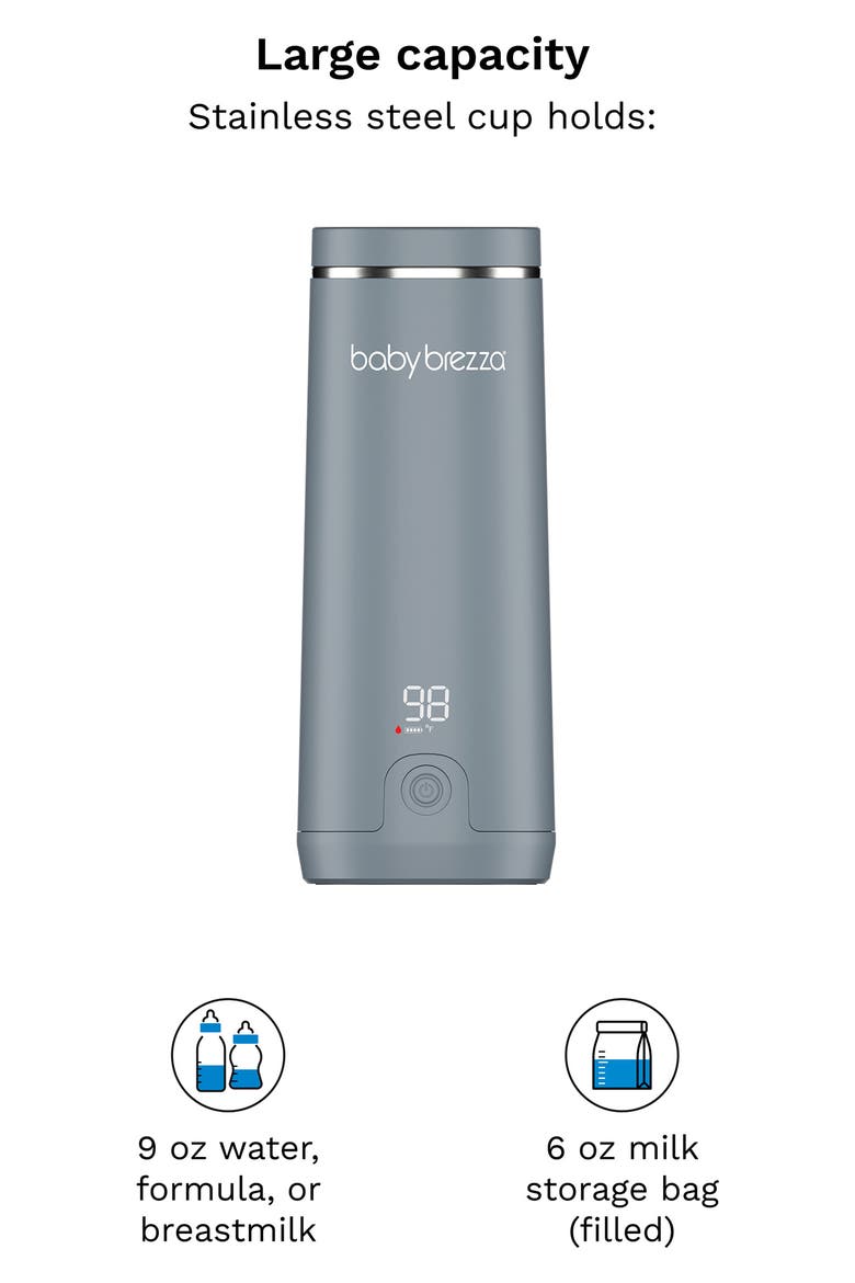 Travel & Portable Bottle Warmer, Alternate, color, GREY