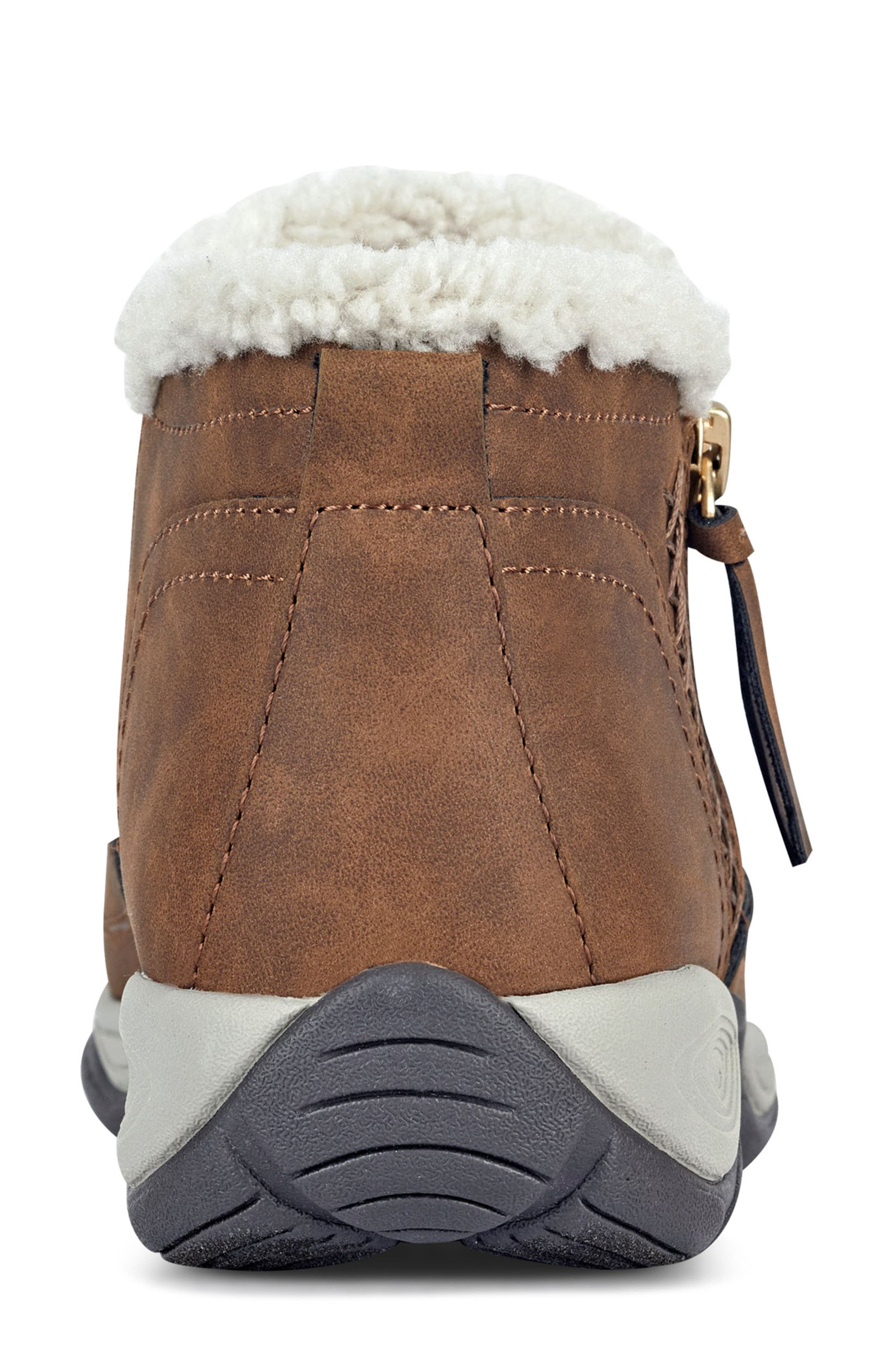 Easy Spirit Epic Water Resistant Ankle Boot, Alternate, color, Medium Brown