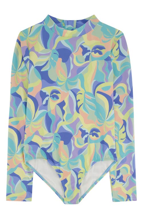 Billabong Kids' Return To Paradise Long Sleeve Rashguard Swimsuit
