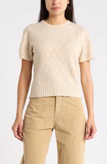 Carrie Diamond Pointelle Sweater