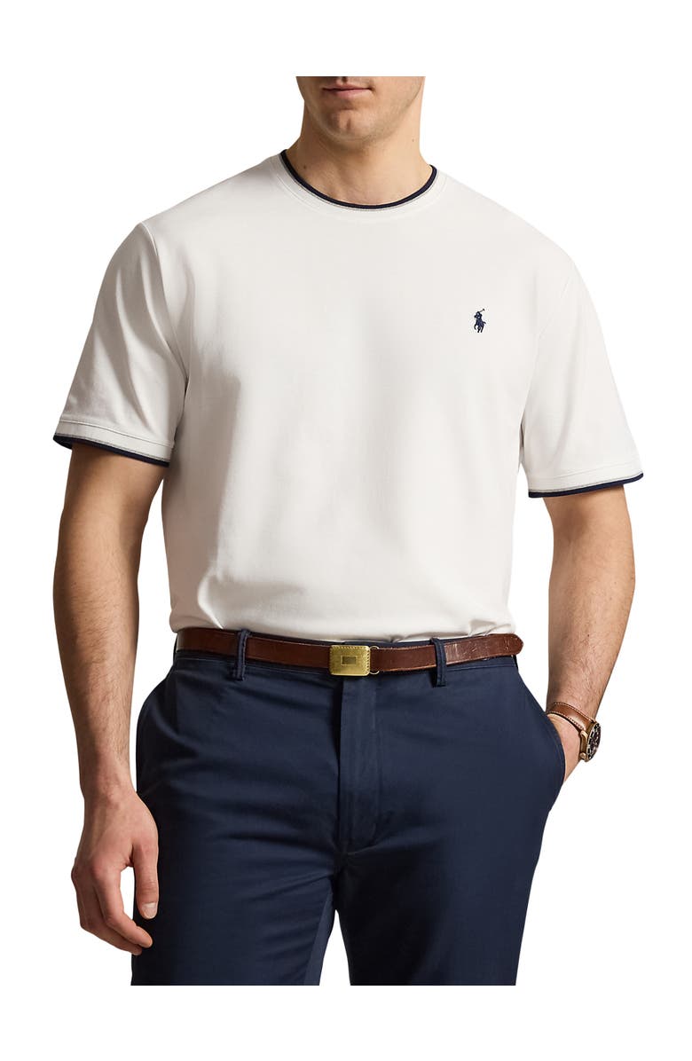 Polo Ralph Lauren Big & Tall Stretch Mesh T-Shirt, Main, color, White