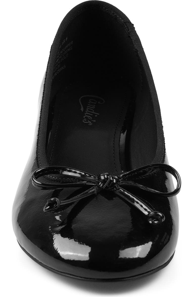 Candie's Savage Pump, Alternate, color, Black Faux