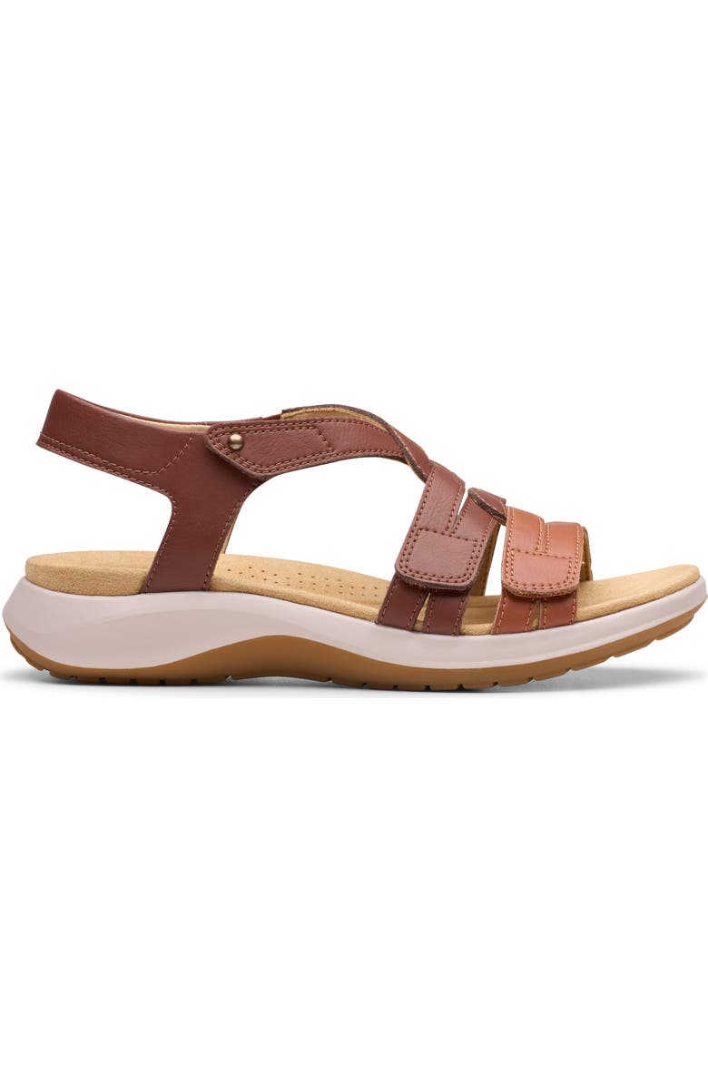 Clarks<sup>®</sup> Maelynn Paige Sandal, Main, color, Tan Combi