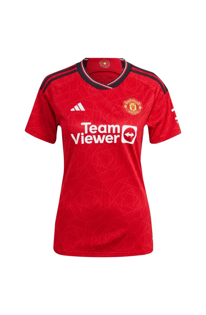 adidas Women's adidas  Red Manchester United 2023/24 Home Replica Jersey, Alternate, color, 