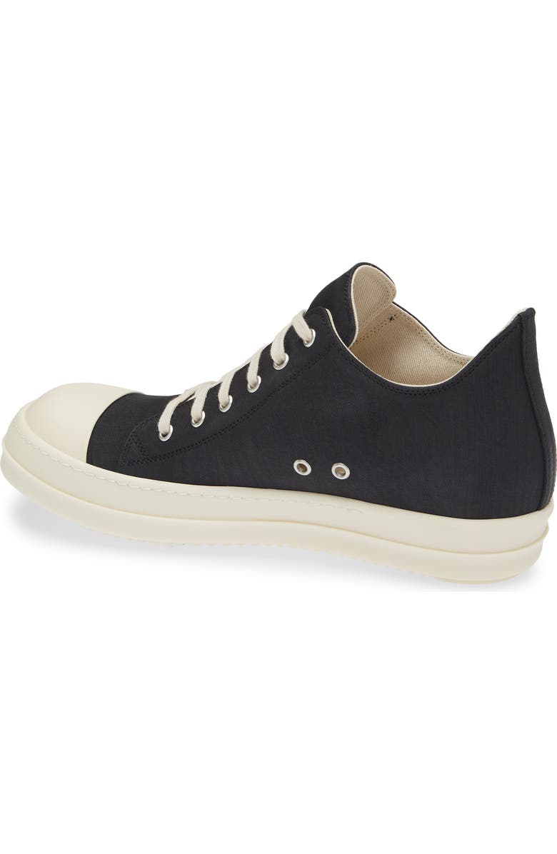 Rick Owens DRKSHDW Low Top Sneaker, Alternate, color, Black/ Milk/ Milk