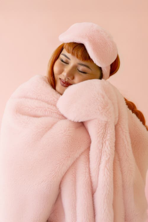 Sunshine Studios Bestie Blanket In Pink