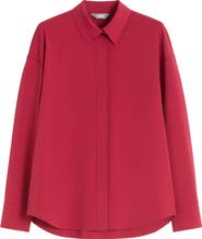 MM by Max Mara Baita Knit Button-Up Shirt