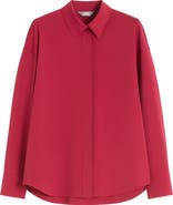 MM by Max Mara Baita Knit Button-Up Shirt