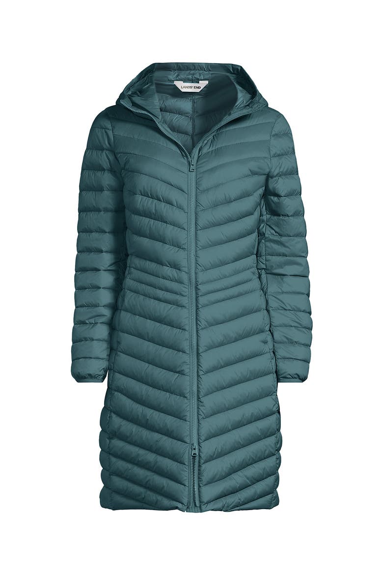 Plus Size Wanderweight Packable Down Coat, Alternate, color, Tourmaline