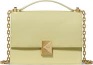 Kate Spade New York deco pebbled leather convertible crossbody bag