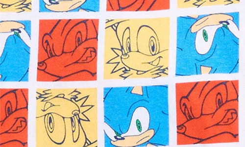 Komar Kids' Sonic The Hedgehog Assorted 2-pack Print Fitted Two-piece Pajamas In Blue