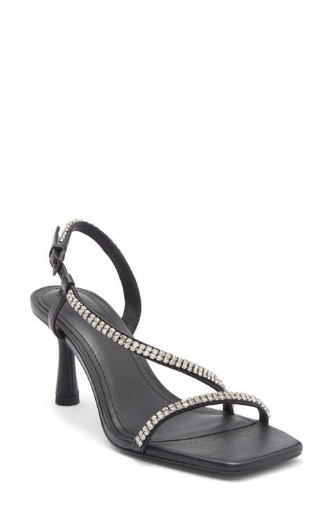 Malou Crystal Strappy Sandal (Women)