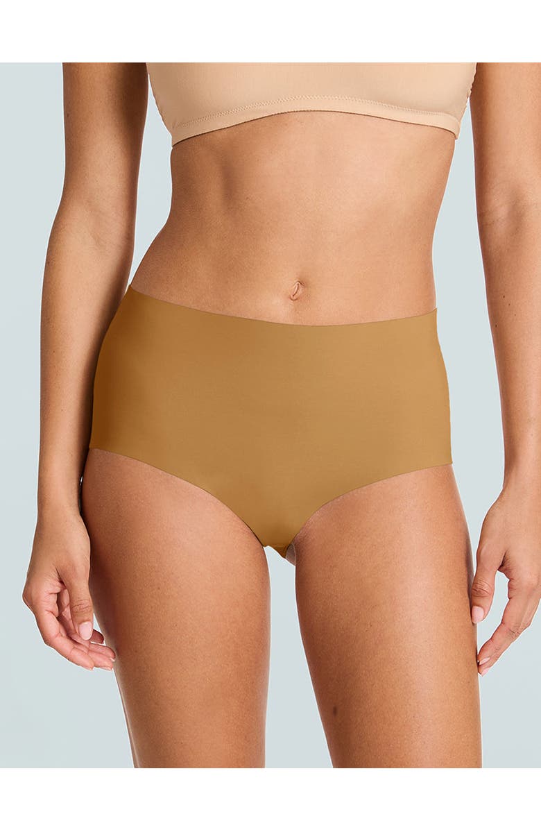 Commando Classic High Rise Bikini 3-Pack, Alternate, color, Caramel