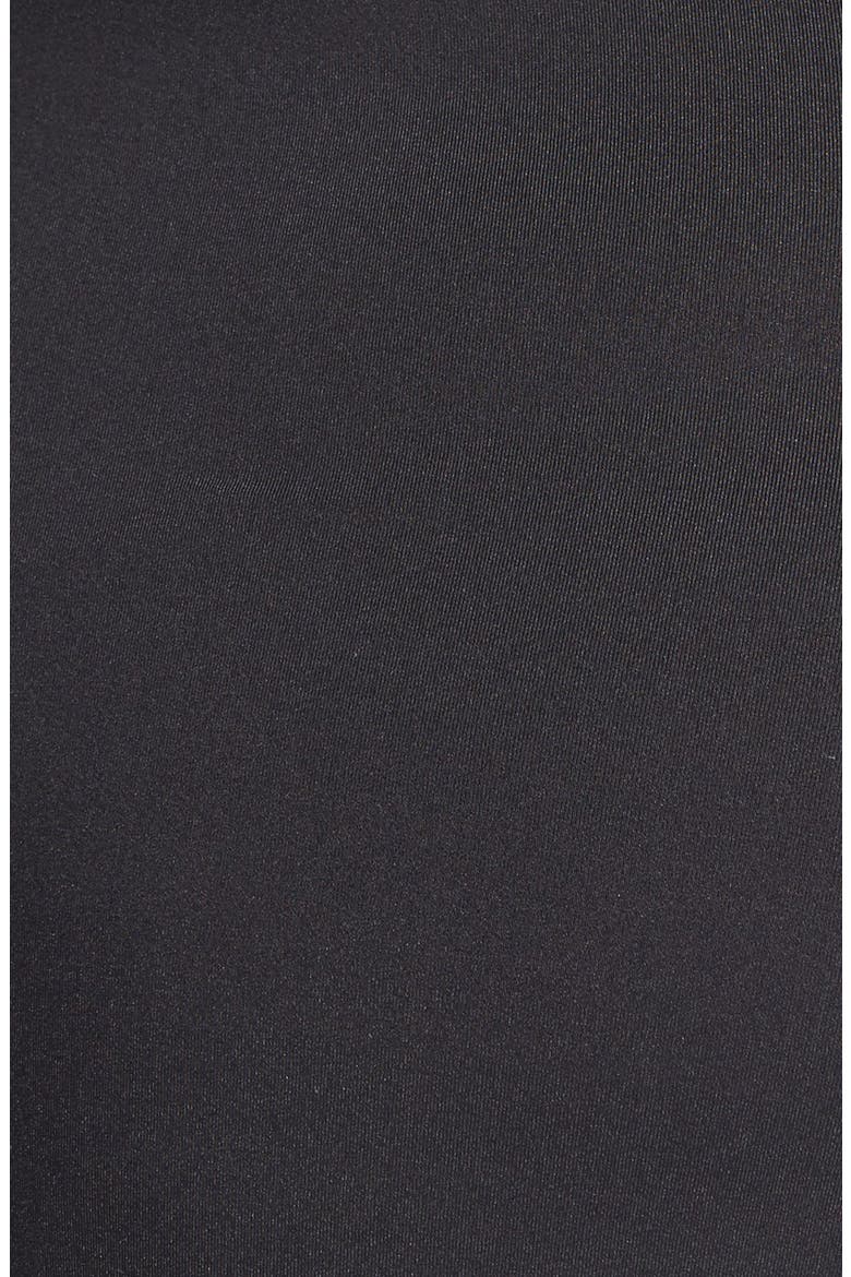 'Core' Ruched One-Piece Swimsuit, Alternate, color, BLACK