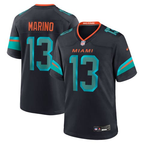 Men's Nike Dan Marino Navy Miami Dolphins Rivalries Collection Retired Player Game Jersey