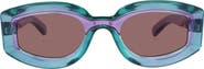 Gucci 51mm Cat Eye Sunglasses