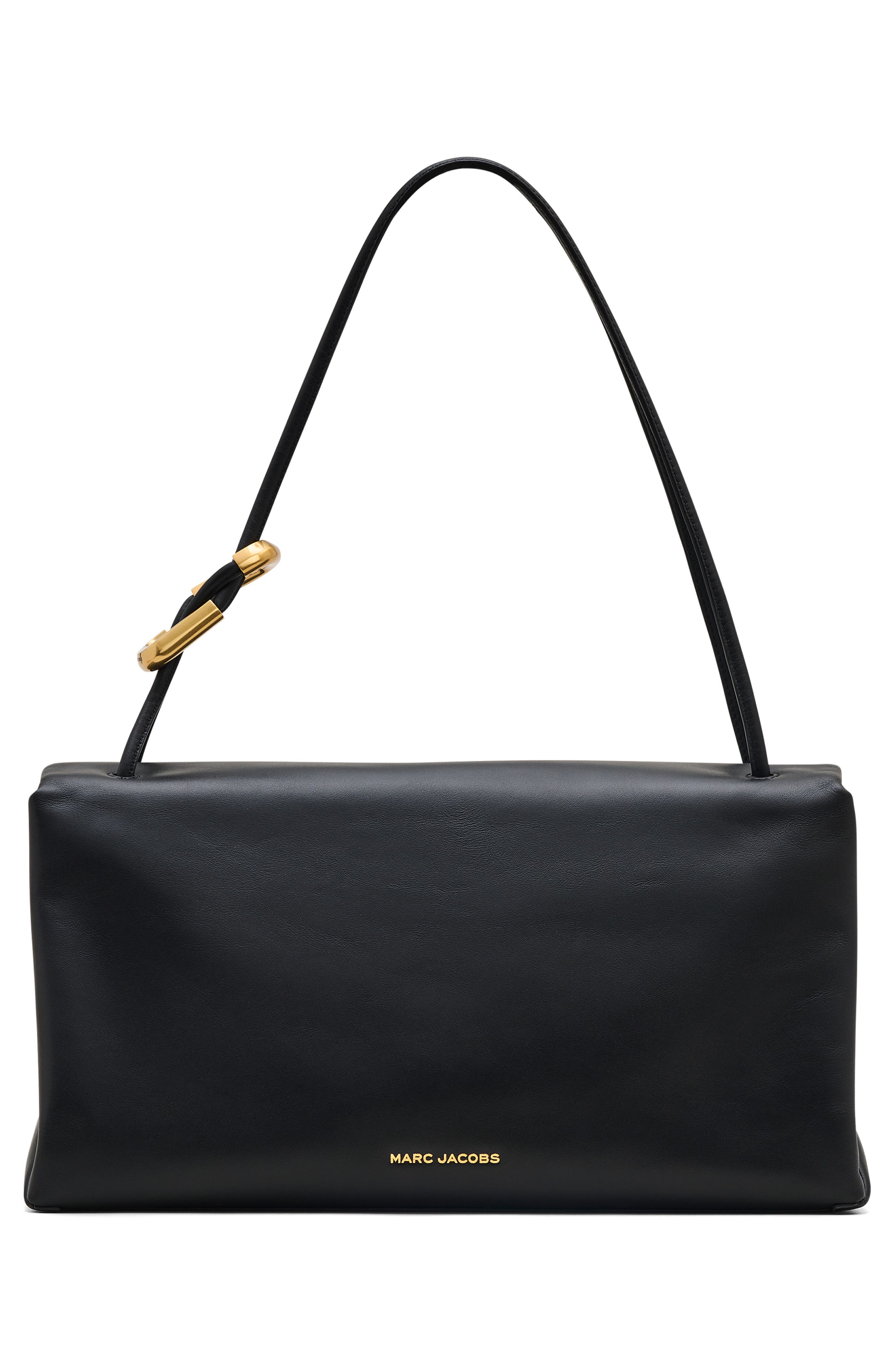Marc Jacobs The Large Dual Shoulder Bag, Alternate, color, Black