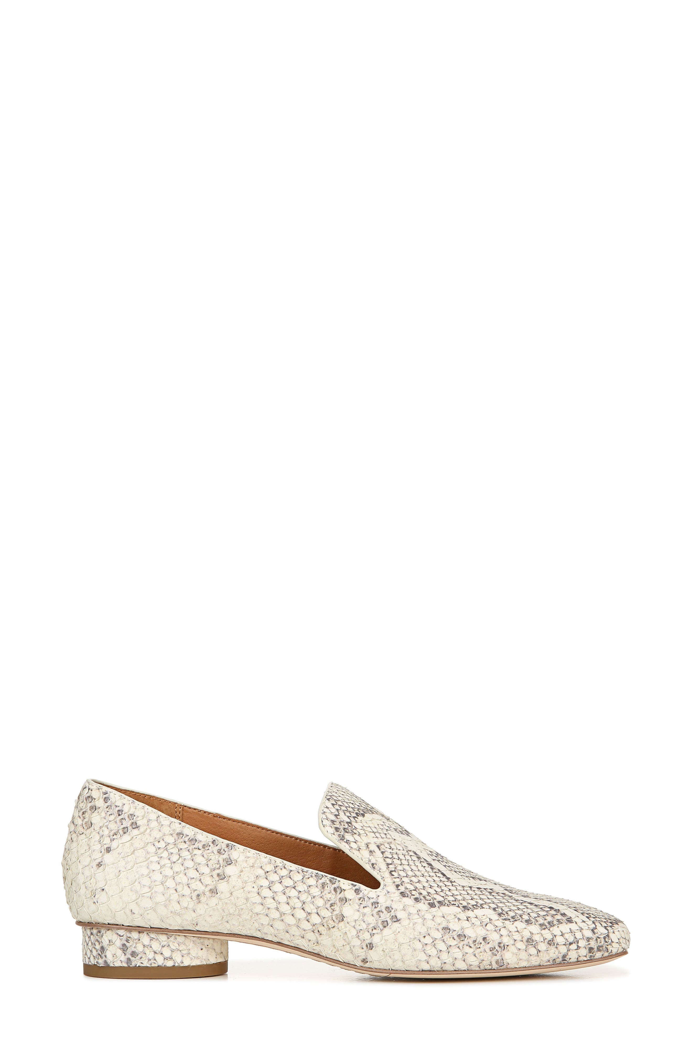 SARTO by Franco Sarto Faith Square Toe Loafer, Alternate, color, SNAKE PRINT LEATHER