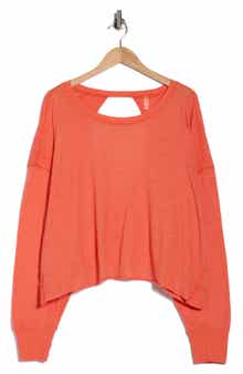 Free People FP Movement My Time Layer Open Back Crop Top