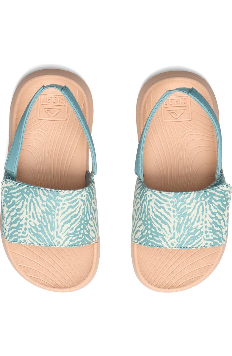 Reef Kids' Little Salty Slingback Sandal, Alternate, color, Blue Haze