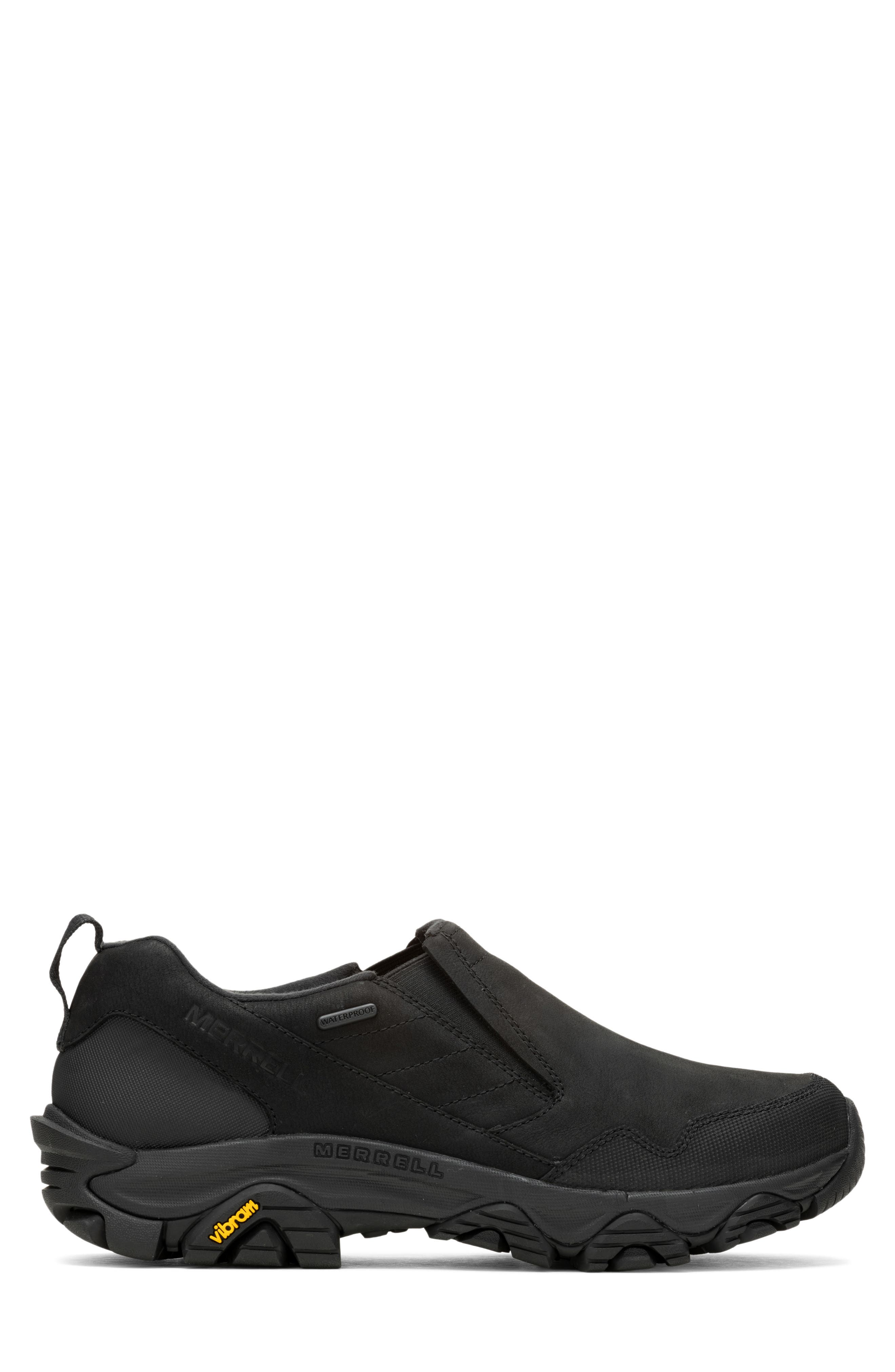 Coldpack 3 Thermo Moc Waterproof Leather Shoe, Alternate, color, BLACK