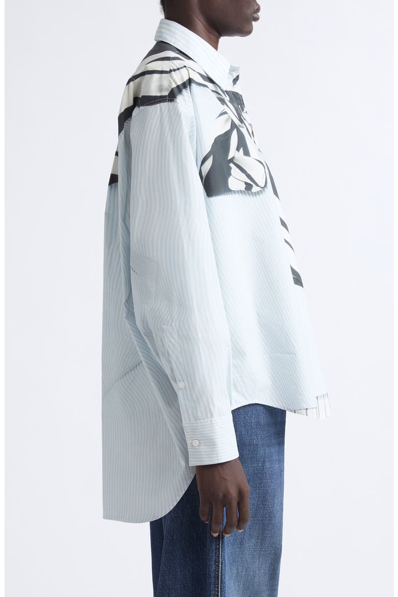 The Keegan Trompe l’Oeil Button-Up Shirt, Alternate, color, TROMPE LOEIL