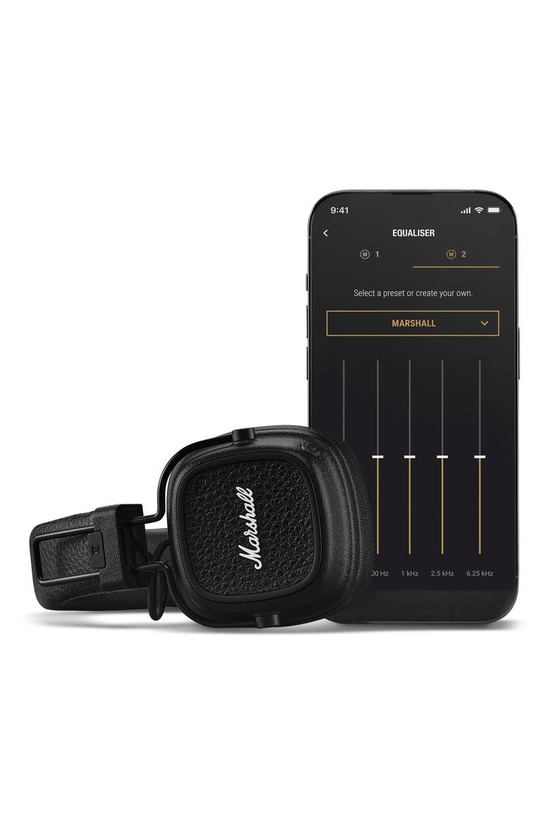 Major V Bluetooth® On-Ear Headphones, Alternate, color, BLACK
