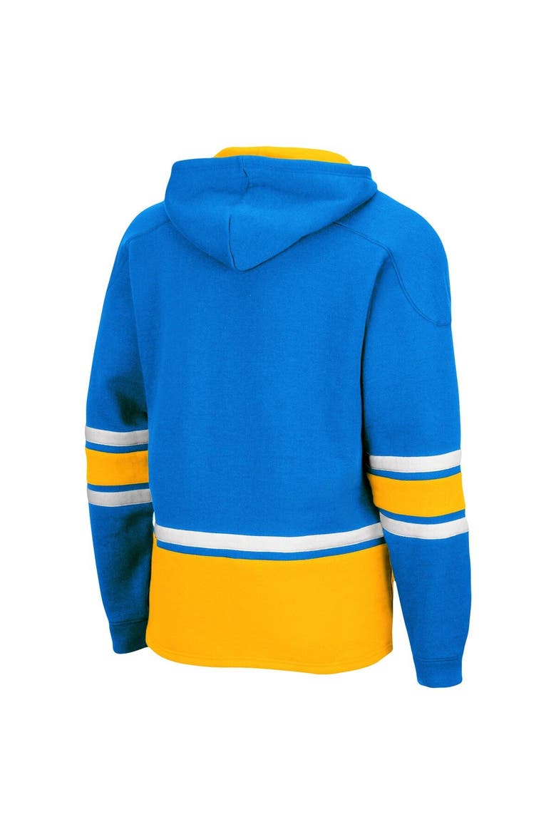 Men's Colosseum Blue UCLA Bruins Lace Up 3.0 Pullover Hoodie, Alternate, color, Blue