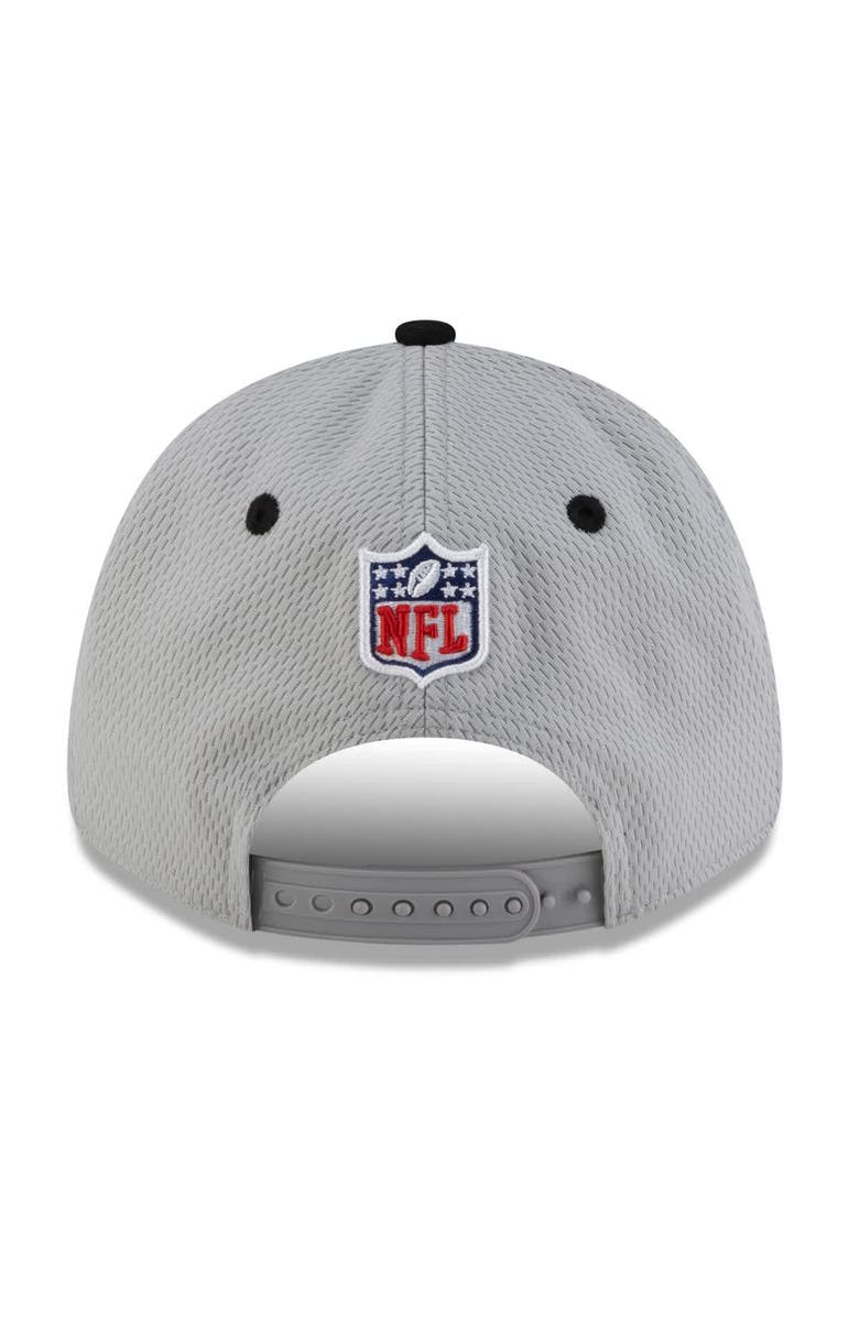 New Era Men's New Era Gray/Black Chicago Bears 2025 NFC North Division Champions Locker Room Trophy Collection 9FORTY Adjustable Hat, Alternate, color, 