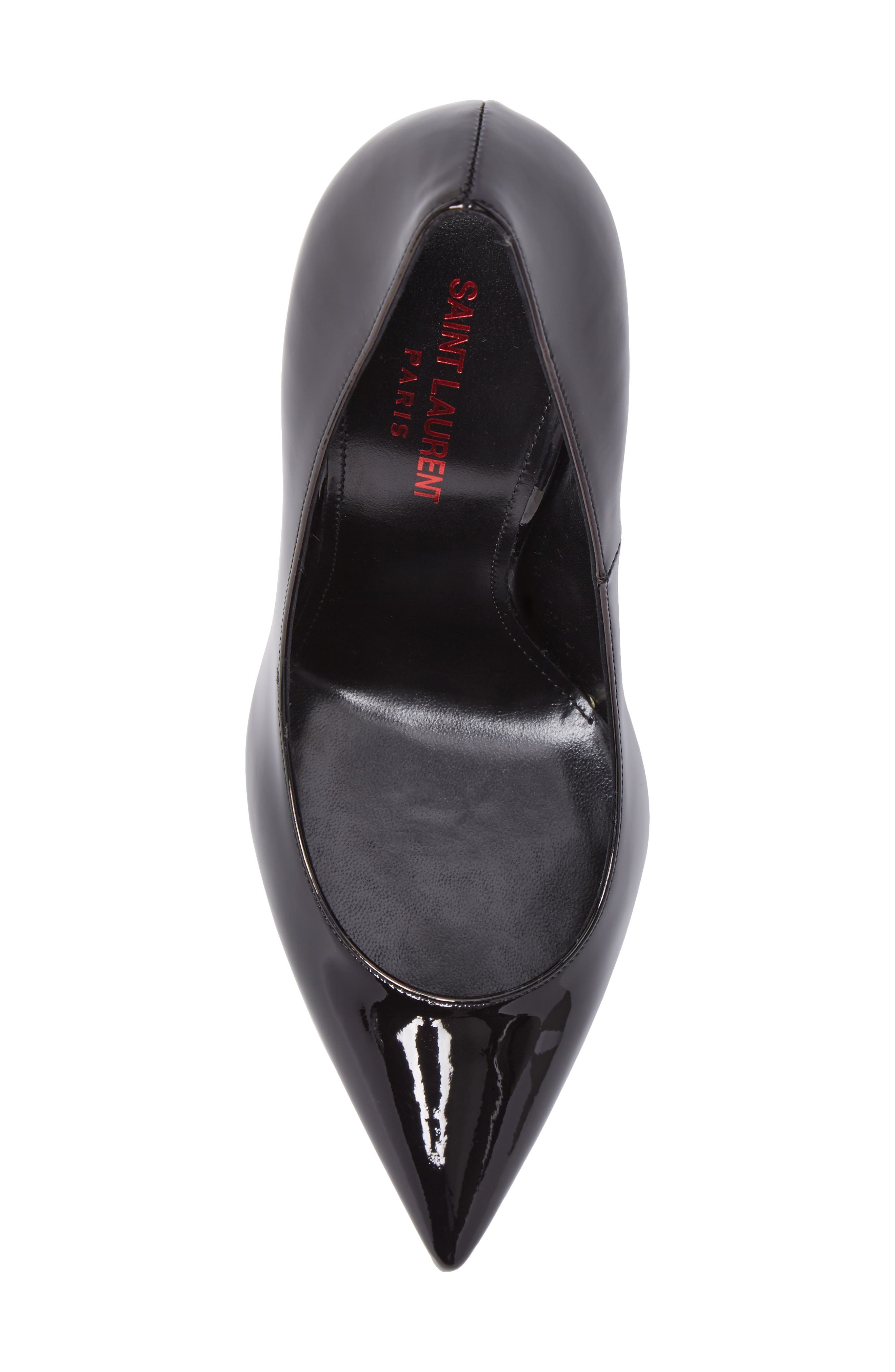 Opyum YSL Pointed Toe Pump, Alternate, color, BLACK