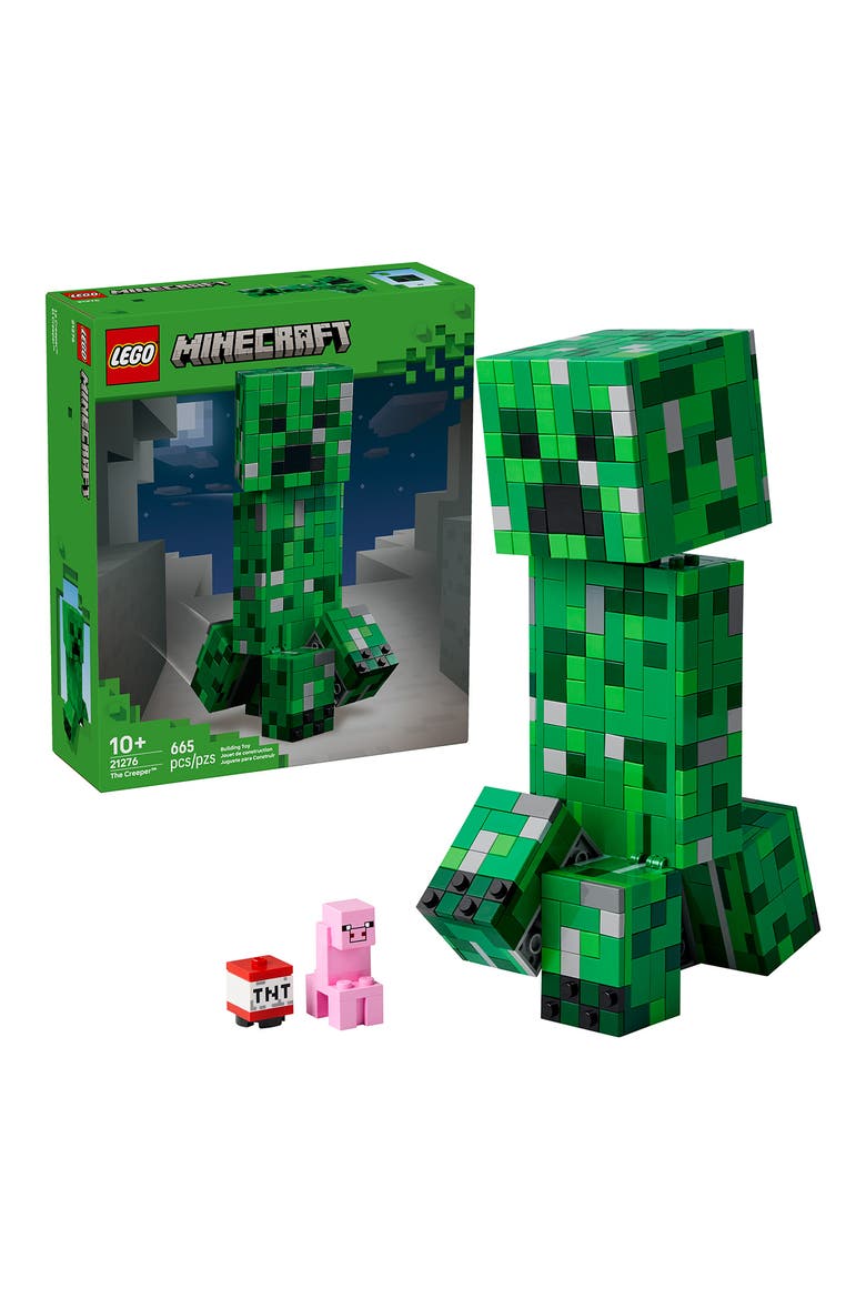 The Creeper LEGO Minecraft Building Kit 21276, Alternate, color, MULTI