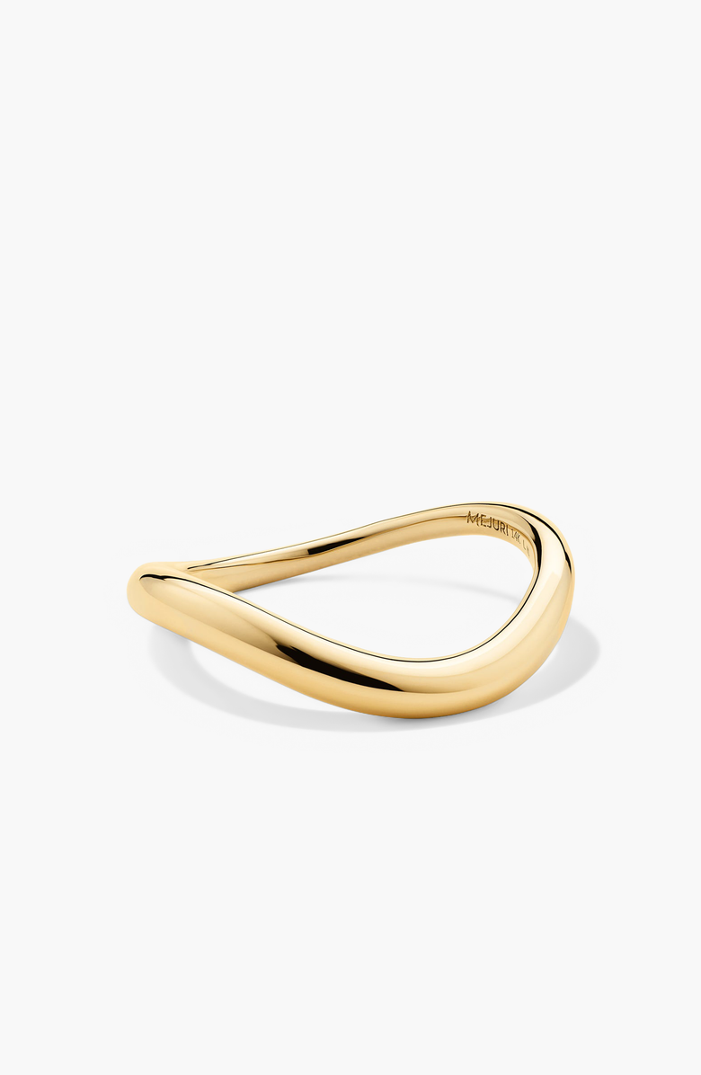 MEJURI Dôme Figure Slim Ring, Main, color, 14K Yellow Gold
