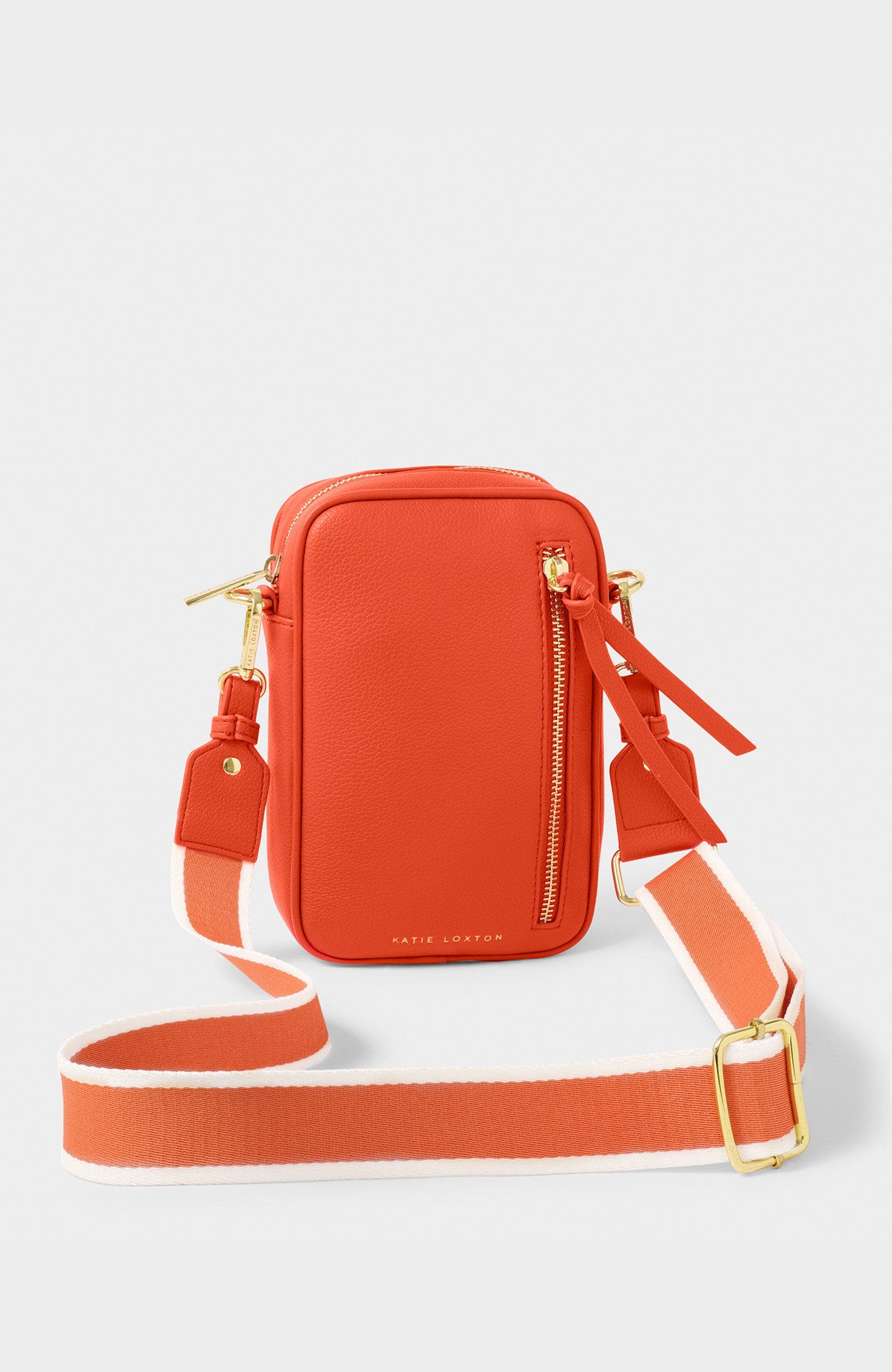 Hallie Small Crossbody Bag, Alternate, color, Deep Orange