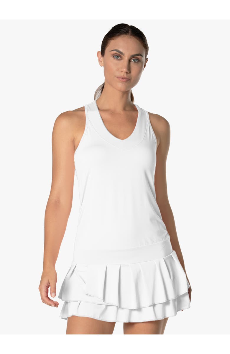 Lucky in Love In It To Win It Dress, Alternate, color, White